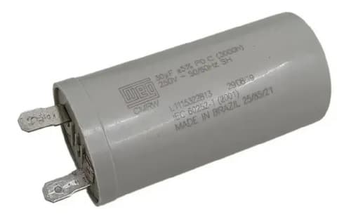 Capacitor 30 ou 45uf 127v Para Lavadora de Roupas